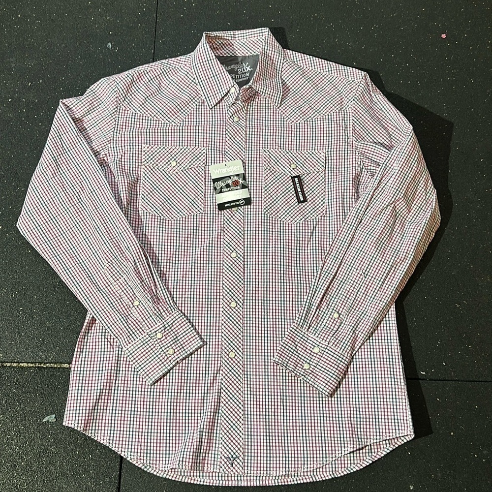 Wrangler 20X Competition button down New